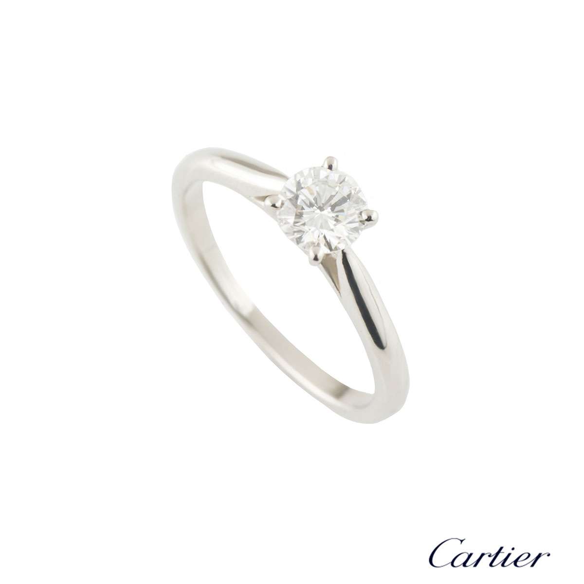 cartier solitaire 1895 engagement ring price